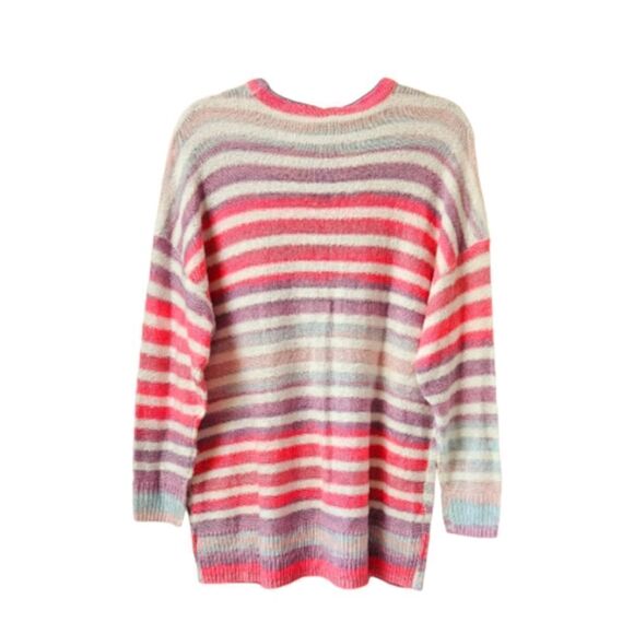 NWT TORRID Plus Size Multi-Color Pretty Stripe Button Front Cardigan. - Picture 10 of 16